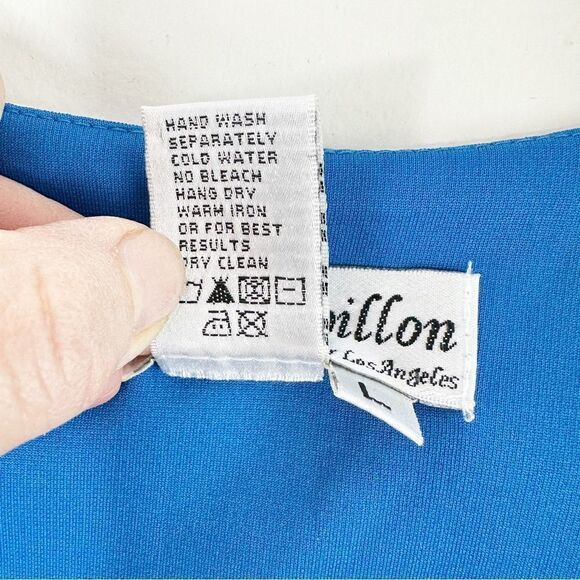 Papillon Bright Multicolor Sleeveless Side-zip Shift Dress Sz - Picture 9 of 10